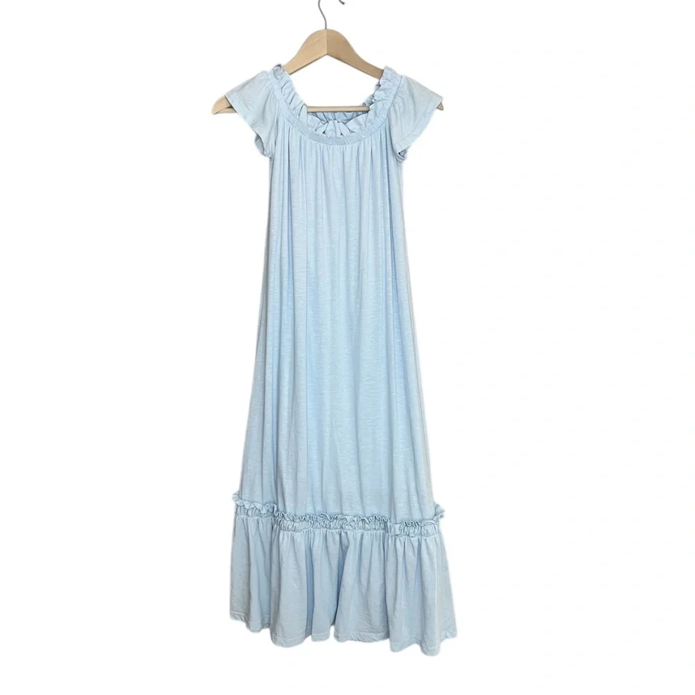 Sundry Sun Kissed Off the Shoulders Ruffle Midi dress - Picture 7 of 13